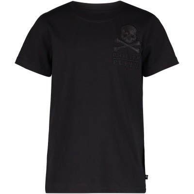 Afbeelding van Philipp Plein BTK0362 kinder t-shirt zwart