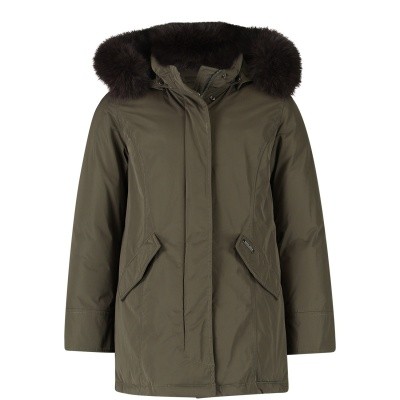 Afbeelding van Woolrich WKCPS2046 kinderjas army