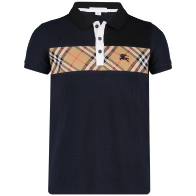 Afbeelding van Burberry 8001082 kinder polo navy