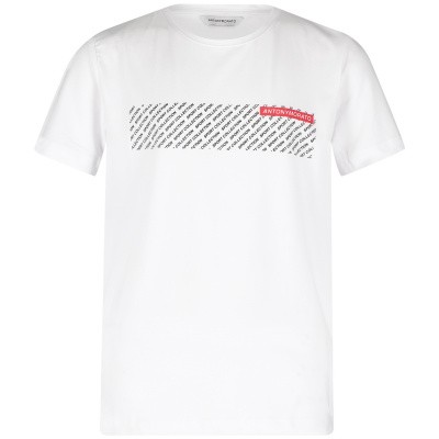 Afbeelding van Antony Morato MKKS00400 kinder t-shirt wit
