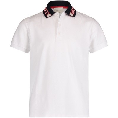 Afbeelding van Gucci 522342 kinder polo wit