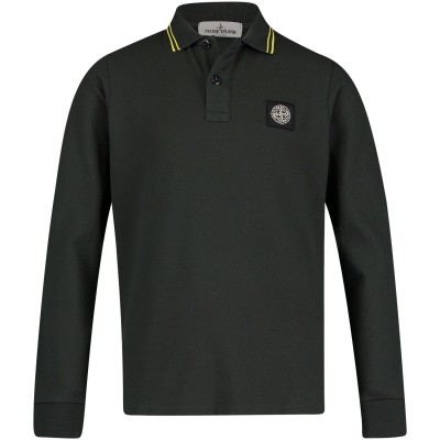 Afbeelding van Stone Island 691620748 kinder polo donker groen