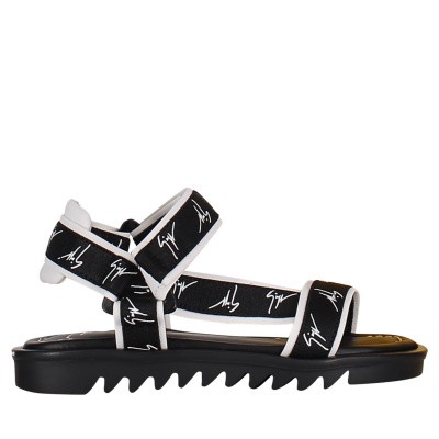 Afbeelding van Guiseppe Zanotti SBE9107/9407 kindersandalen zwart