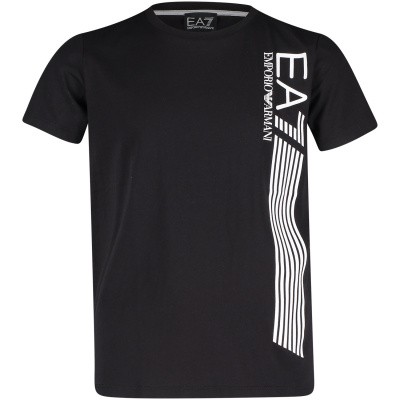 Afbeelding van EA7 3GBT60 kinder t-shirt zwart