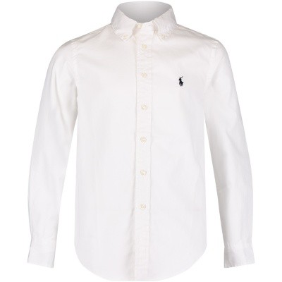 Afbeelding van Ralph Lauren 322600259 kinder overhemd wit