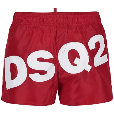 Foto van Dsquared2 DQ03BK kinder zwemkleding rood