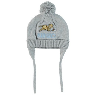 Afbeelding van Kenzo KM90507 babymutsje grijs
