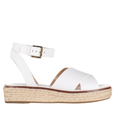 Afbeelding van Michael Kors 40S9ABFA1L dames sandalen wit