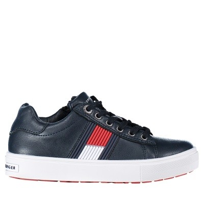 Afbeelding van Tommy Hilfiger T3B430099 kindersneakers navy