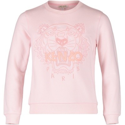 Afbeelding van Kenzo KM15238 kindertrui licht roze