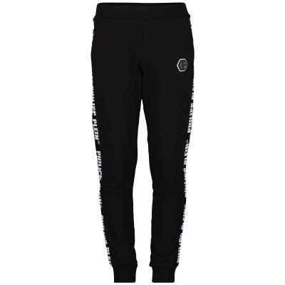 Afbeelding van Philipp Plein BJT0222 kinderbroek zwart
