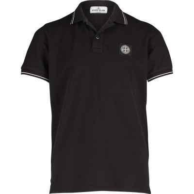 Afbeelding van Stone Island 701621348 kinder polo zwart