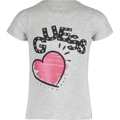 Afbeelding van Guess K91I07 kinder t-shirt grijs