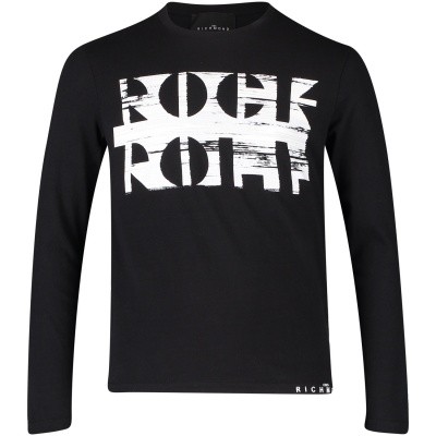 Afbeelding van John Richmond RBA18179 kinder t-shirt zwart