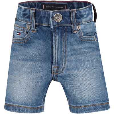 Afbeelding van Tommy Hilfiger KB0KB04832 B Joggingshorts jeans