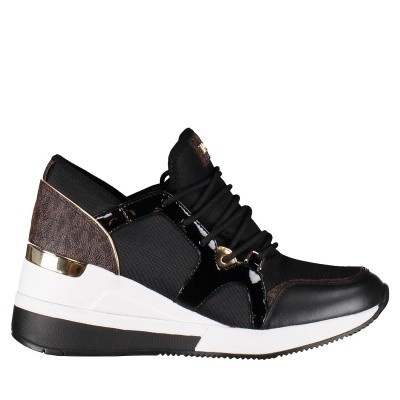 Afbeelding van Michael Kors 43F8SCFS3D dames sneakers zwart