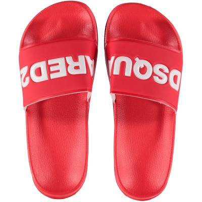 Afbeelding van Dsquared2 DY0001 kinder bandslippers rood