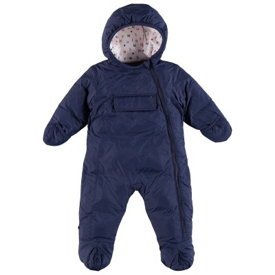 Afbeelding van Tommy Hilfiger KN0KN00892 baby skipak navy