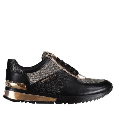 Afbeelding van Michael Kors 43T8ALFS2D dames sneakers zwart
