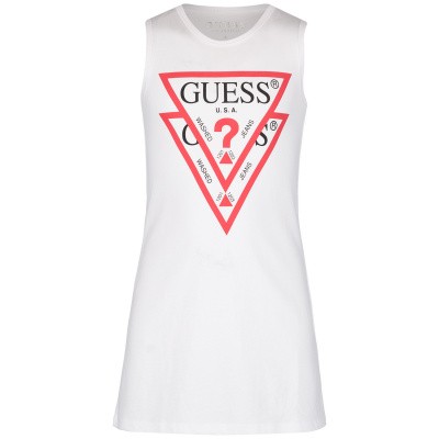 Afbeelding van Guess K92K31 kinderjurk wit