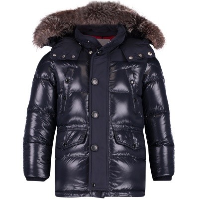 Afbeelding van Moncler 4234225 kinderjas navy