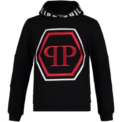 Afbeelding van Philipp Plein BJB0147 kindertrui zwart