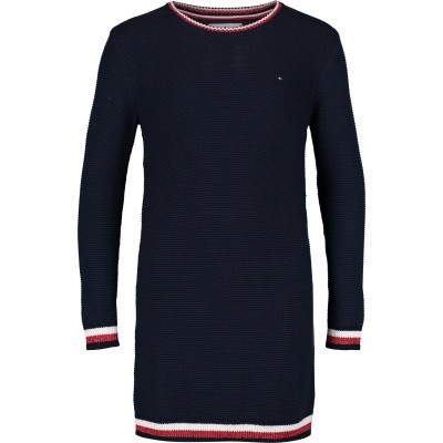 Afbeelding van Tommy Hilfiger KG0KG03777 kinderjurk navy