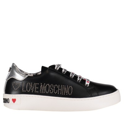Afbeelding van Moschino JA15243 dames sneakers zwart