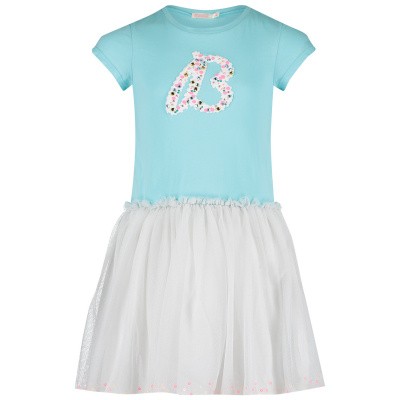 Afbeelding van BillieBlush U12466 kinderjurk turquoise