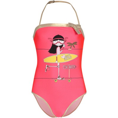Afbeelding van Marc Jacobs W10136 kinder zwemkleding fluor roze