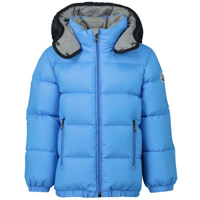 Moncler 4133005 babyjas blauw Afbeelding van Moncler 4133005 babyjas blauw