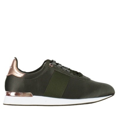 Afbeelding van Ted Baker 917899 dames sneakers donker groen