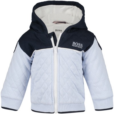Afbeelding van Boss J96074 babyjas licht blauw
