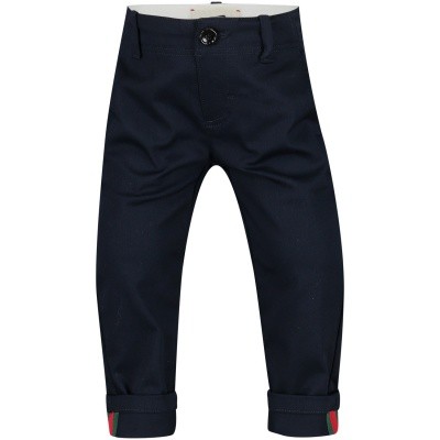 Afbeelding van Gucci 475408 babybroekje blauw