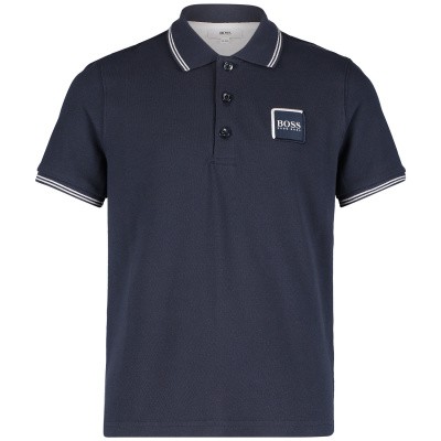 Afbeelding van Boss J25D53 kinder polo navy