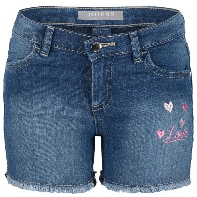 Afbeelding van Guess K92D03 kinder shorts jeans