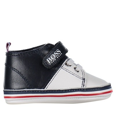 Afbeelding van Boss J99060 babyslofjes navy