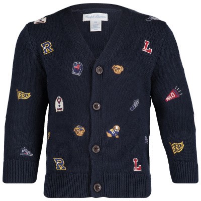 Afbeelding van Ralph Lauren 736364 baby vest navy