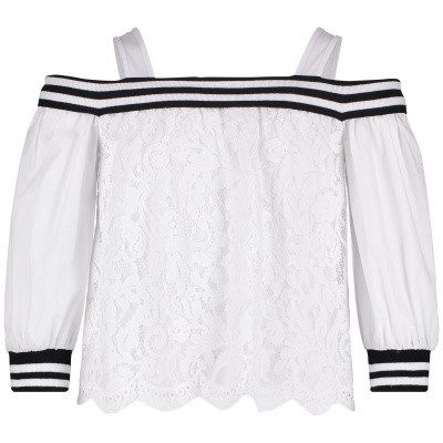 Afbeelding van MonnaLisa 493300 kinder t-shirt wit