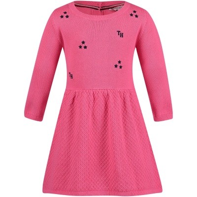 Afbeelding van Tommy Hilfiger KG0KG03939B babyjurkje roze