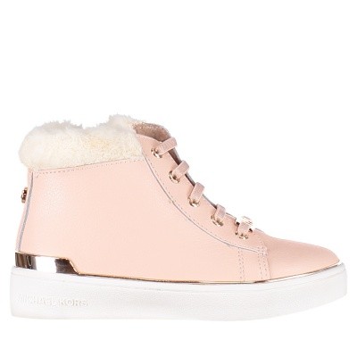 Afbeelding van Michael Kors IVYVEERA kindersneakers licht roze
