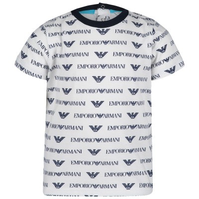 Afbeelding van Armani 3GHT07 baby t-shirt wit