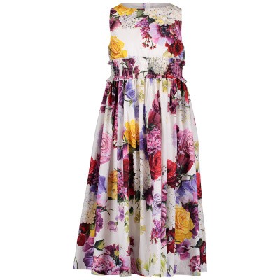 Afbeelding van Dolce & Gabbana L51DK3 kinderjurk wit