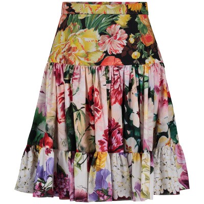 Afbeelding van Dolce & Gabbana L53I07 kinderrokje wit
