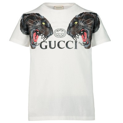 Gucci 547559 kinder t-shirt wit Afbeelding van Gucci 547559 kinder t-shirt wit