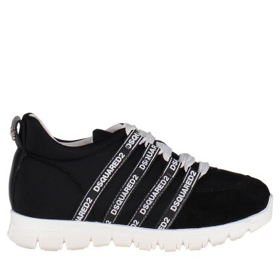 Afbeelding van Dsquared2 59691 kindersneakers zwart
