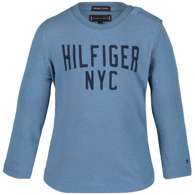 Afbeelding van Tommy Hilfiger KB0KB04534B baby t-shirt licht blauw