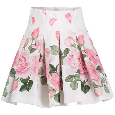 Afbeelding van MonnaLisa 713703 kinderrokje off white