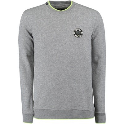 Afbeelding van My Brand MMBSW012G3028 heren trui grijs