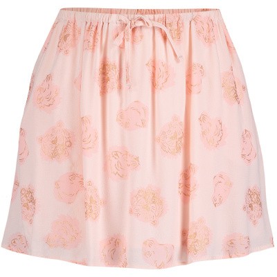 Afbeelding van Kenzo KN27108 kinderrokje licht roze